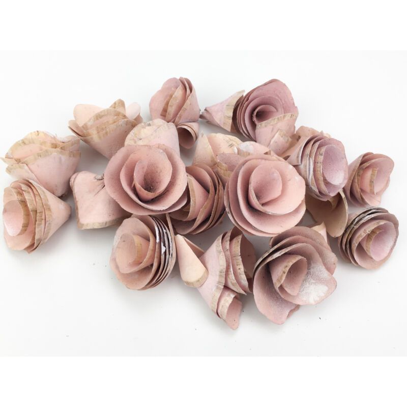 Fa háncsvirág / tölcsérvirág - 5 cm, rózsaszín (6 db/csomag)