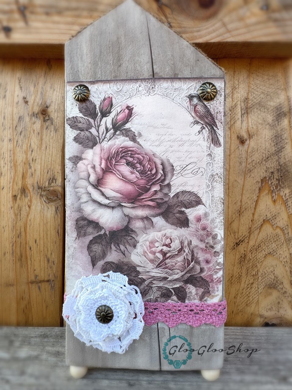 Egy szál virág helyett IV. ... egyedi vintage mini házikó Egy szál virág helyett IV. ... egyedi vintage mini házikó