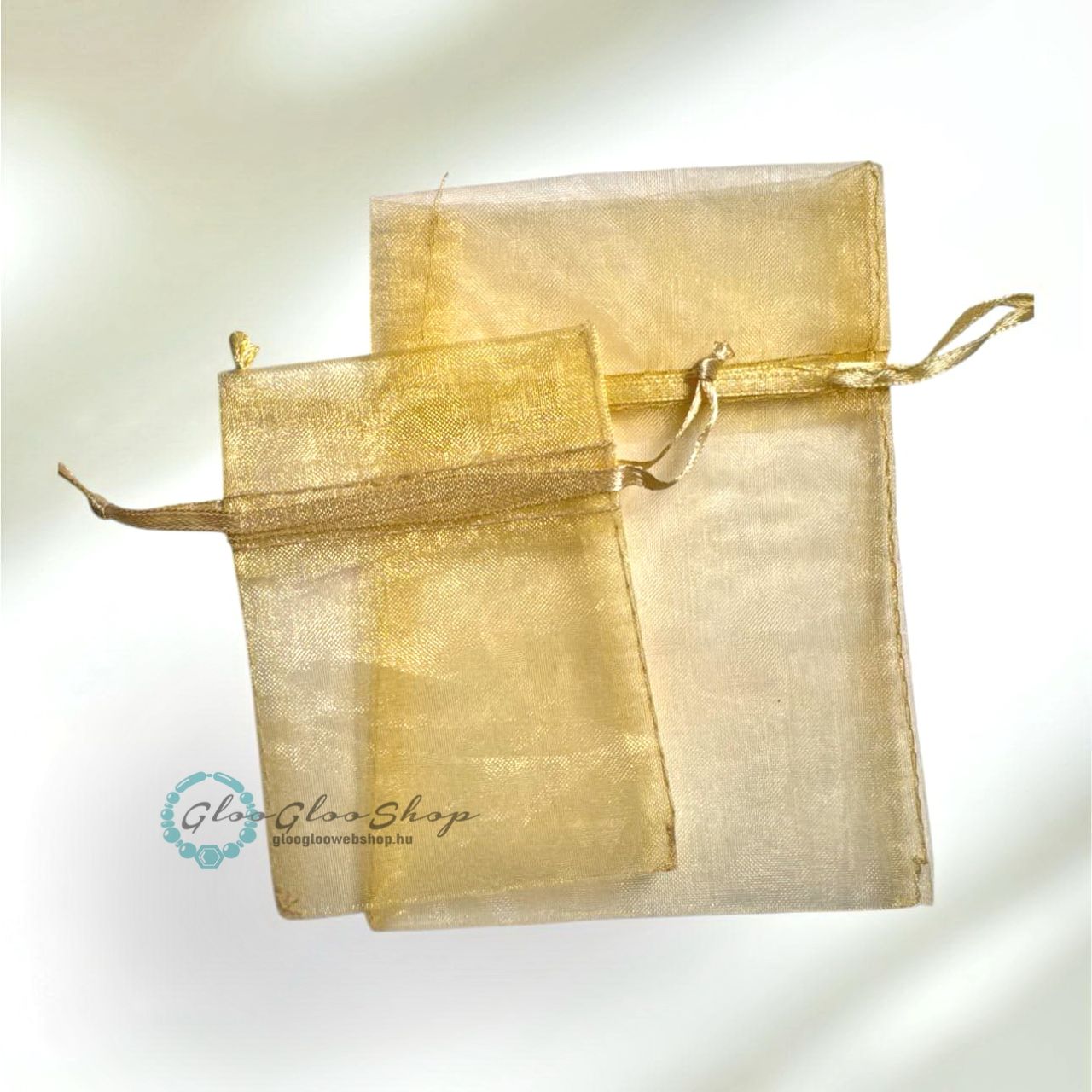 Arany színű organza ékszertasak 10x7 cm (db) Arany színű organza ékszertasak 10x7 cm (db)